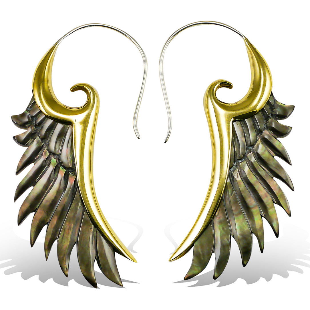 Brass Flared Wings - Shell