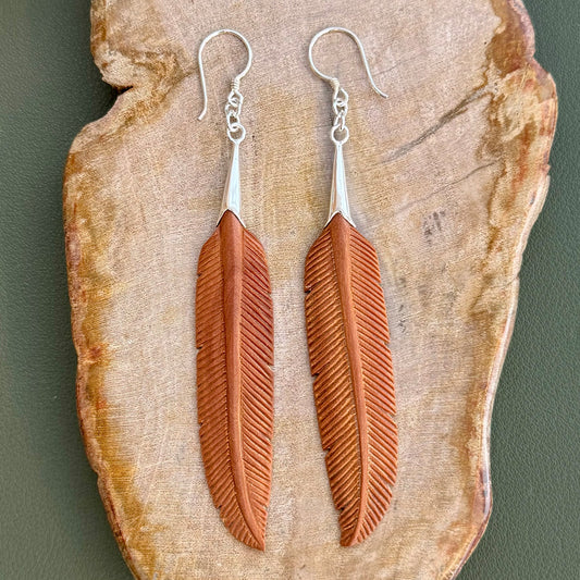 Swaying Feathers - Wood