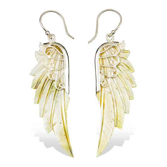 Arista Wings - Shell in Silver