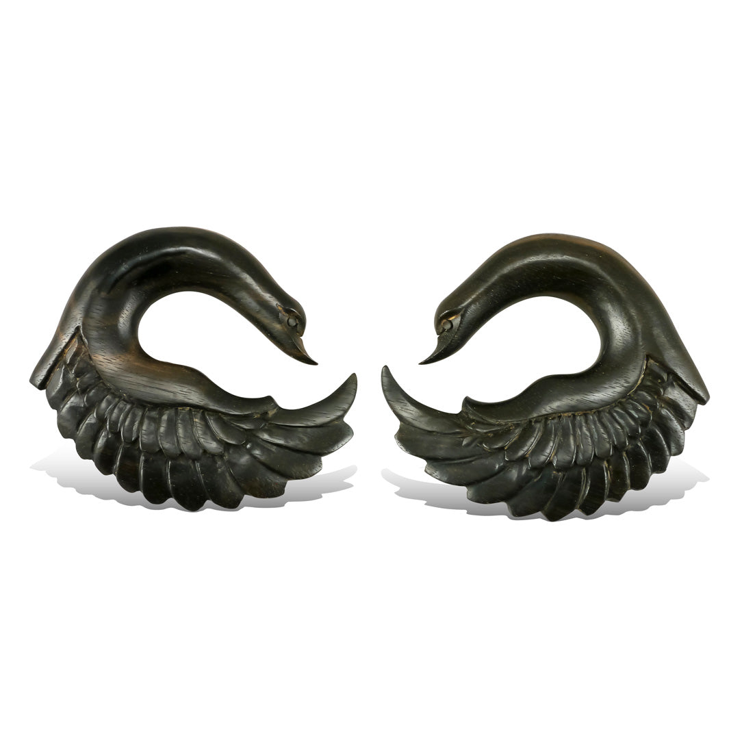 Sankofa Swans - Wood