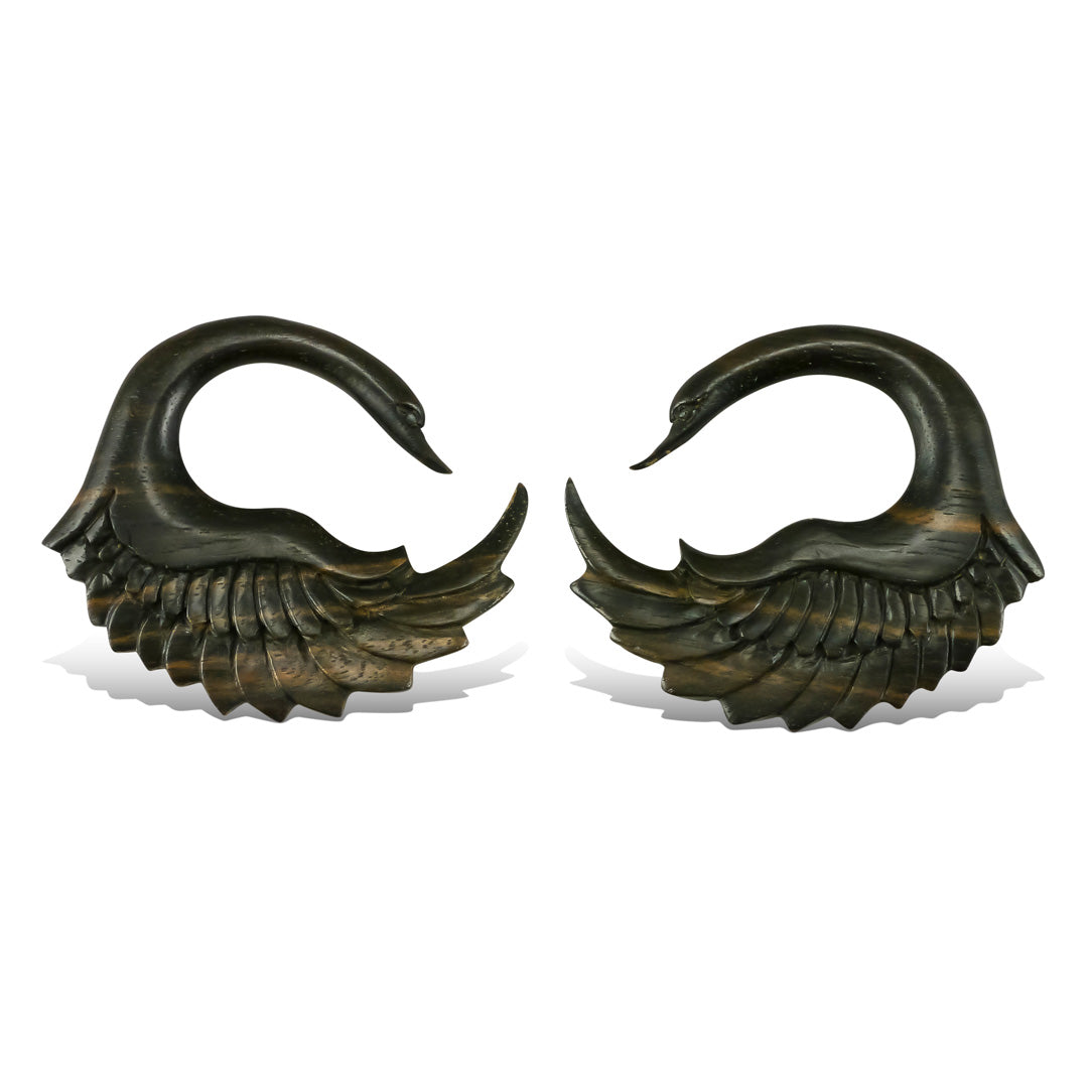 Sankofa Swans - Wood