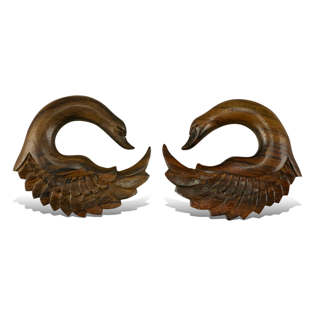 Sankofa Swans - Wood