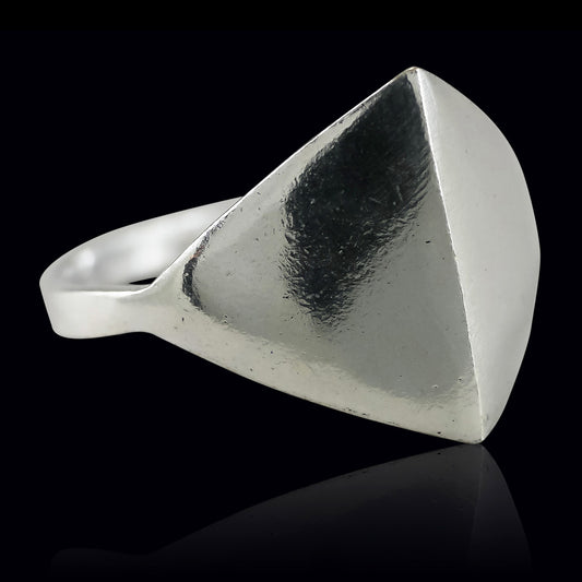 Shield Ring - Silver