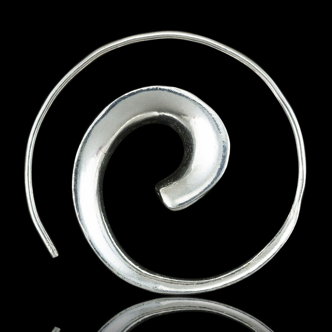 Silver Wave Spirals