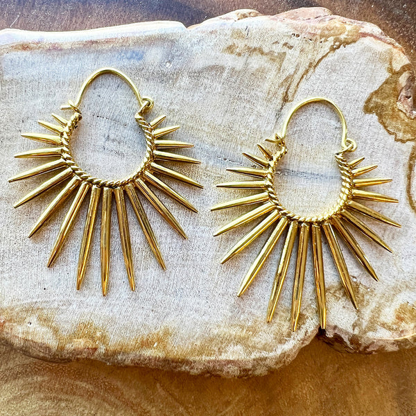 Sophie Spiked Hoops