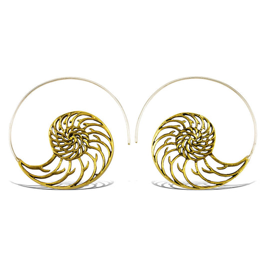 Nautilus Spirals NEW - Silver Posts