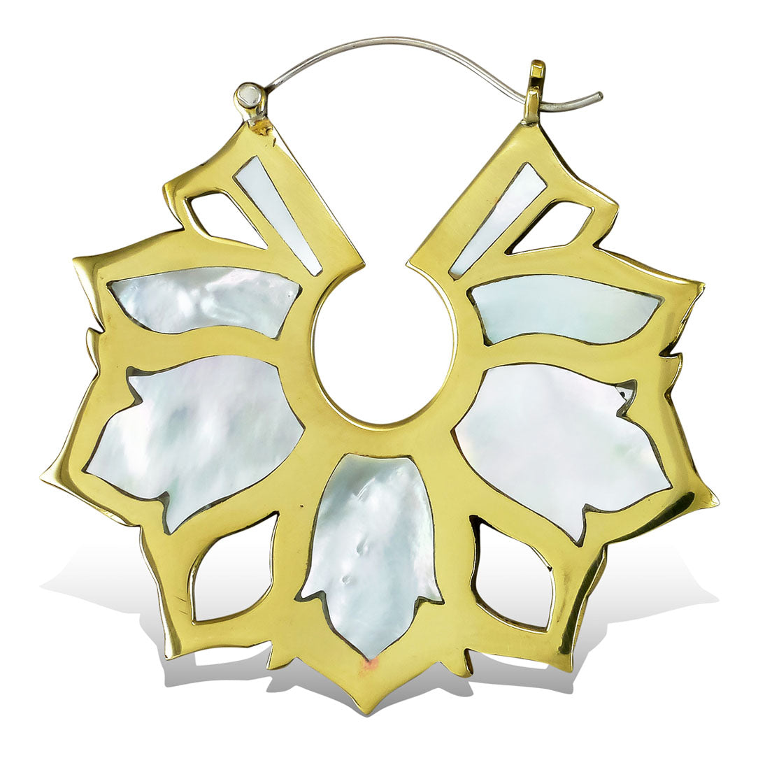 Kiana Hoops - Silver Post