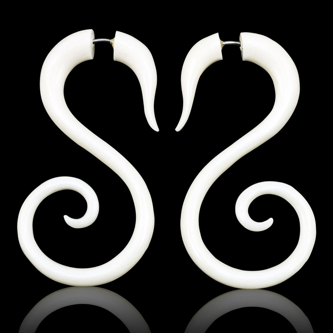 Spiral Tails - Bone
