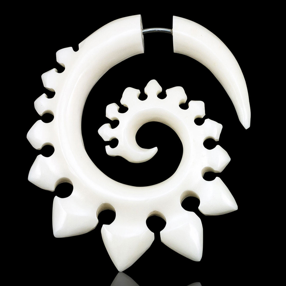 Zina Spirals - Bone