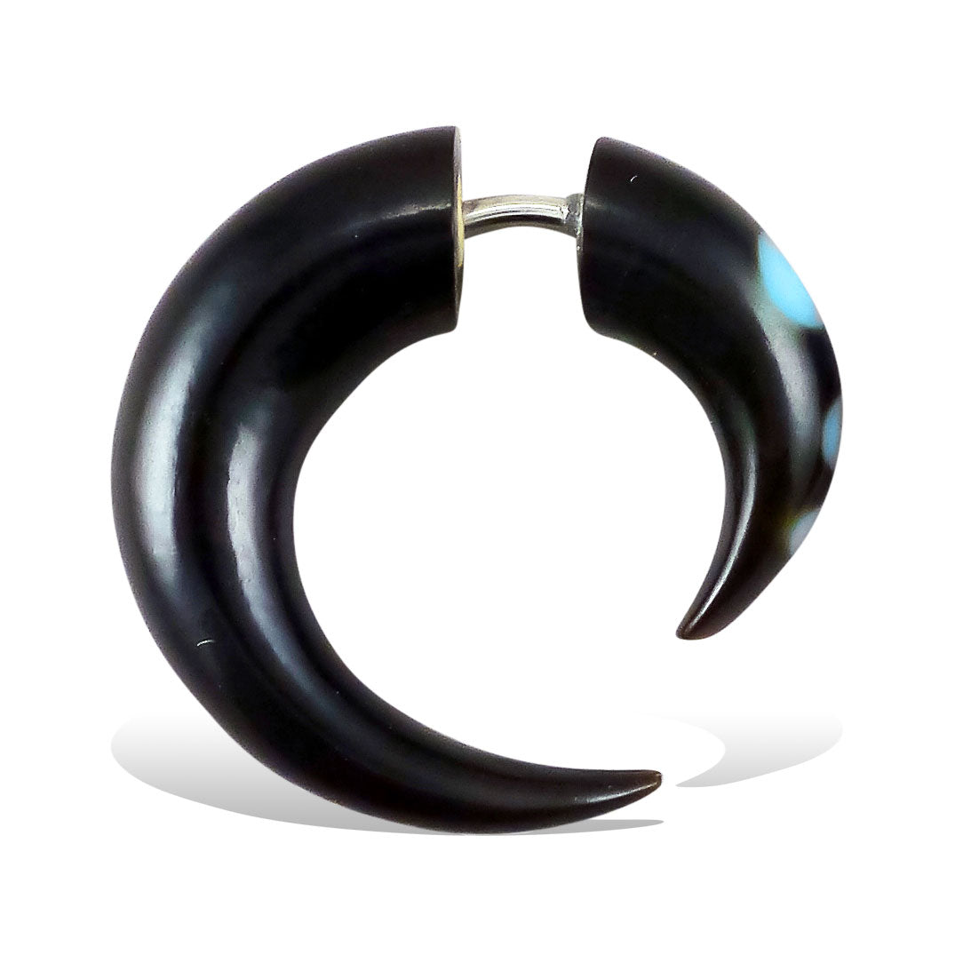 Crescent Hooks - Turquoise Horn