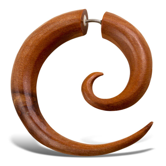Spirals - Tan Sabo Wood
