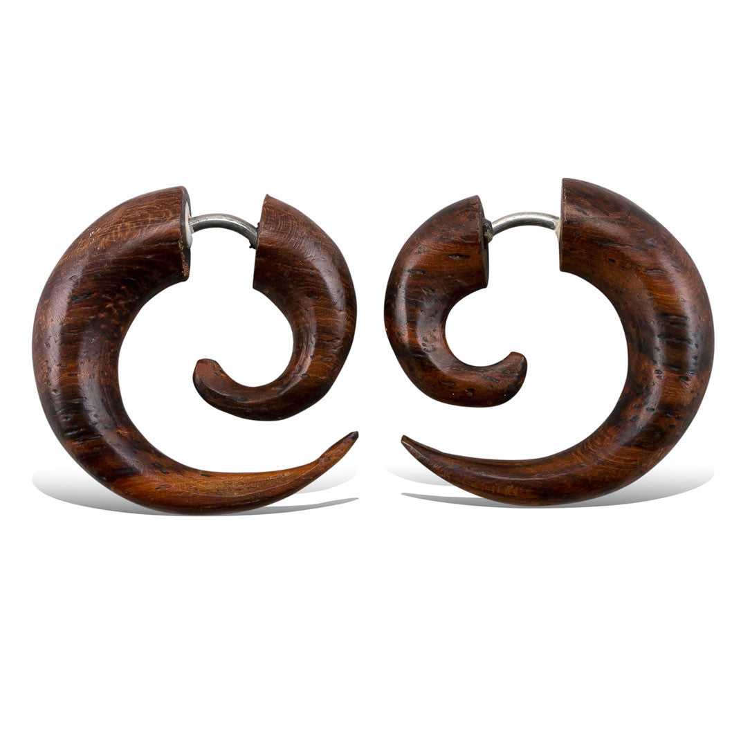 Spirals - Brown Sono Wood