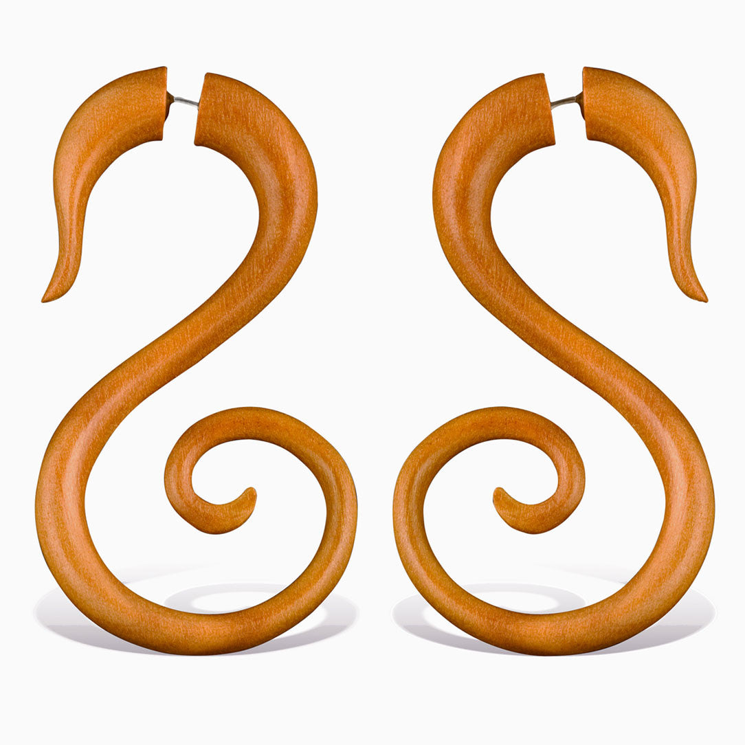 Spiral Tails - Wood