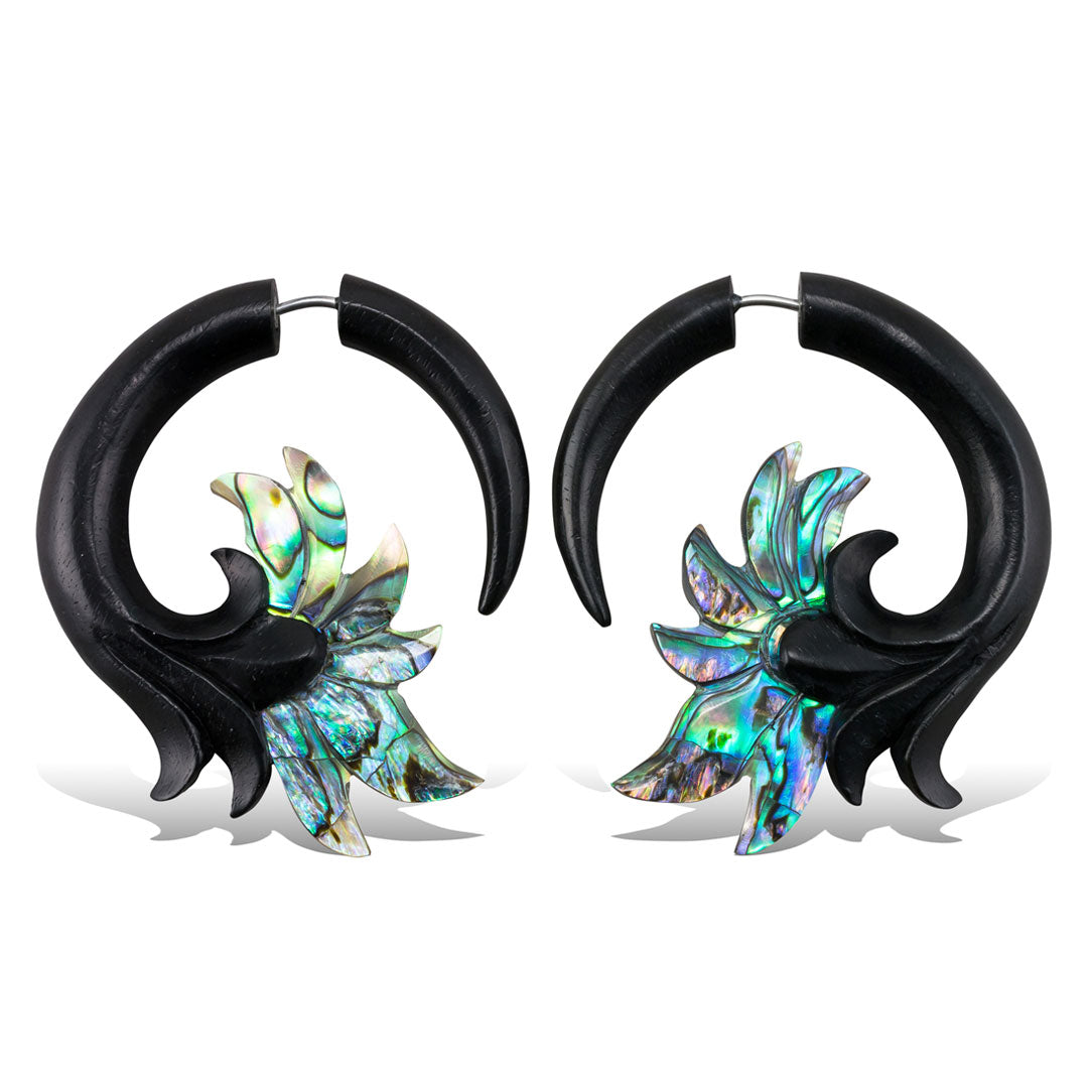 Ambrosia Curls - Horn & Abalone