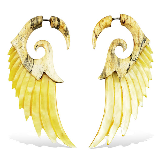 Striking Wings - Wood with Shell