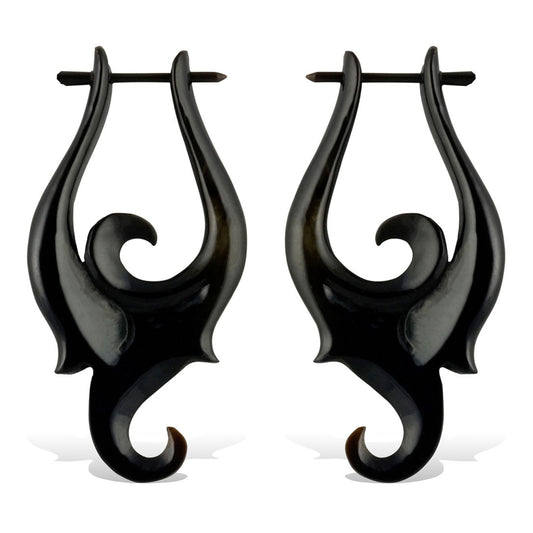 Jaqueline Earrings - Horn