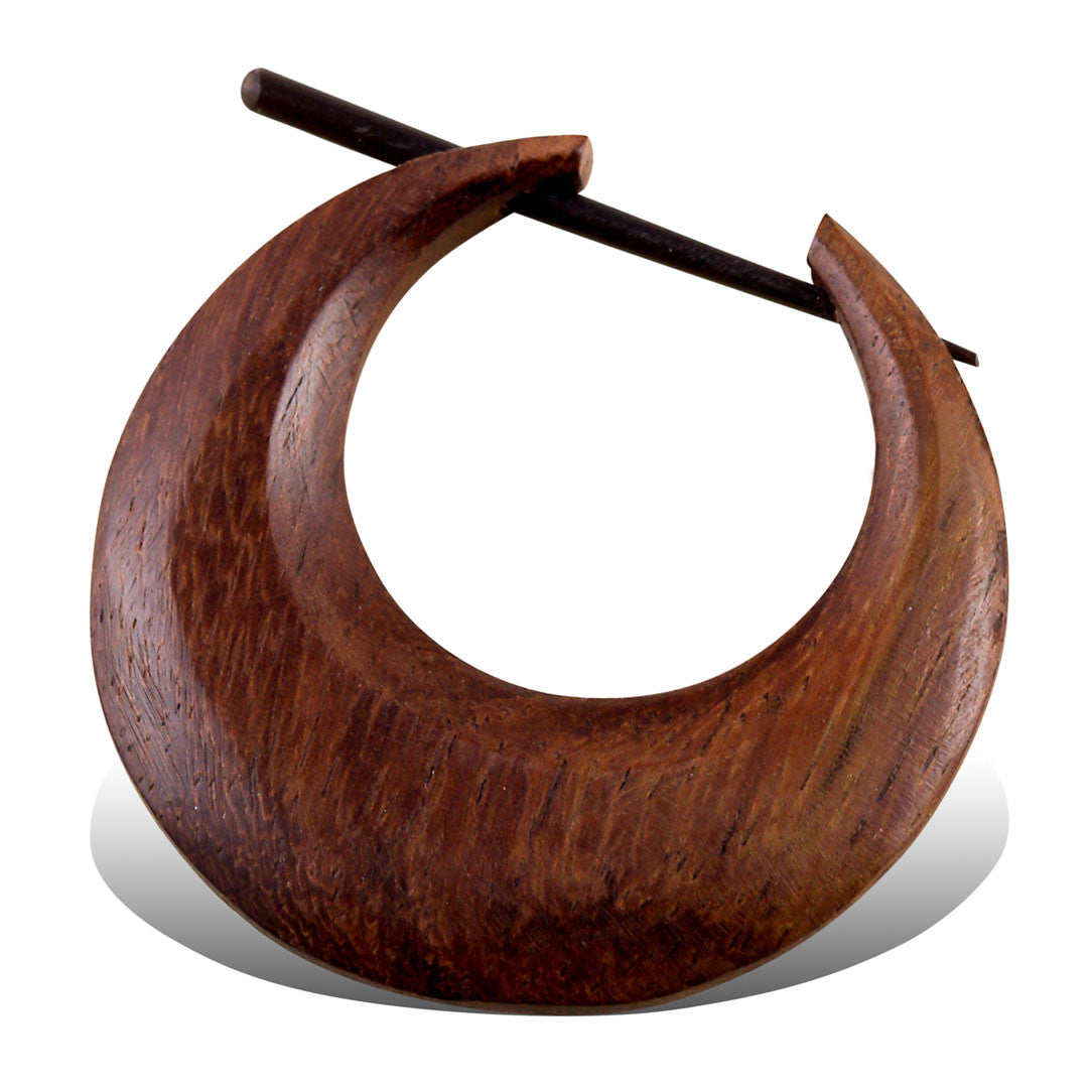 Moon Hoops - Wood