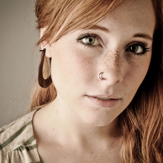 Oval Hoops - Wood