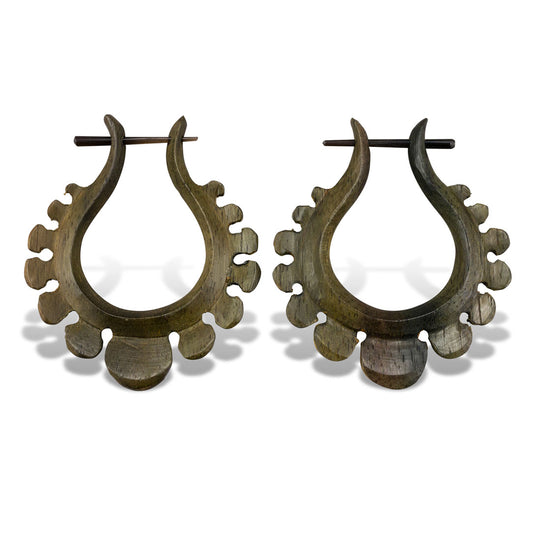 Asini Hoops - Wood