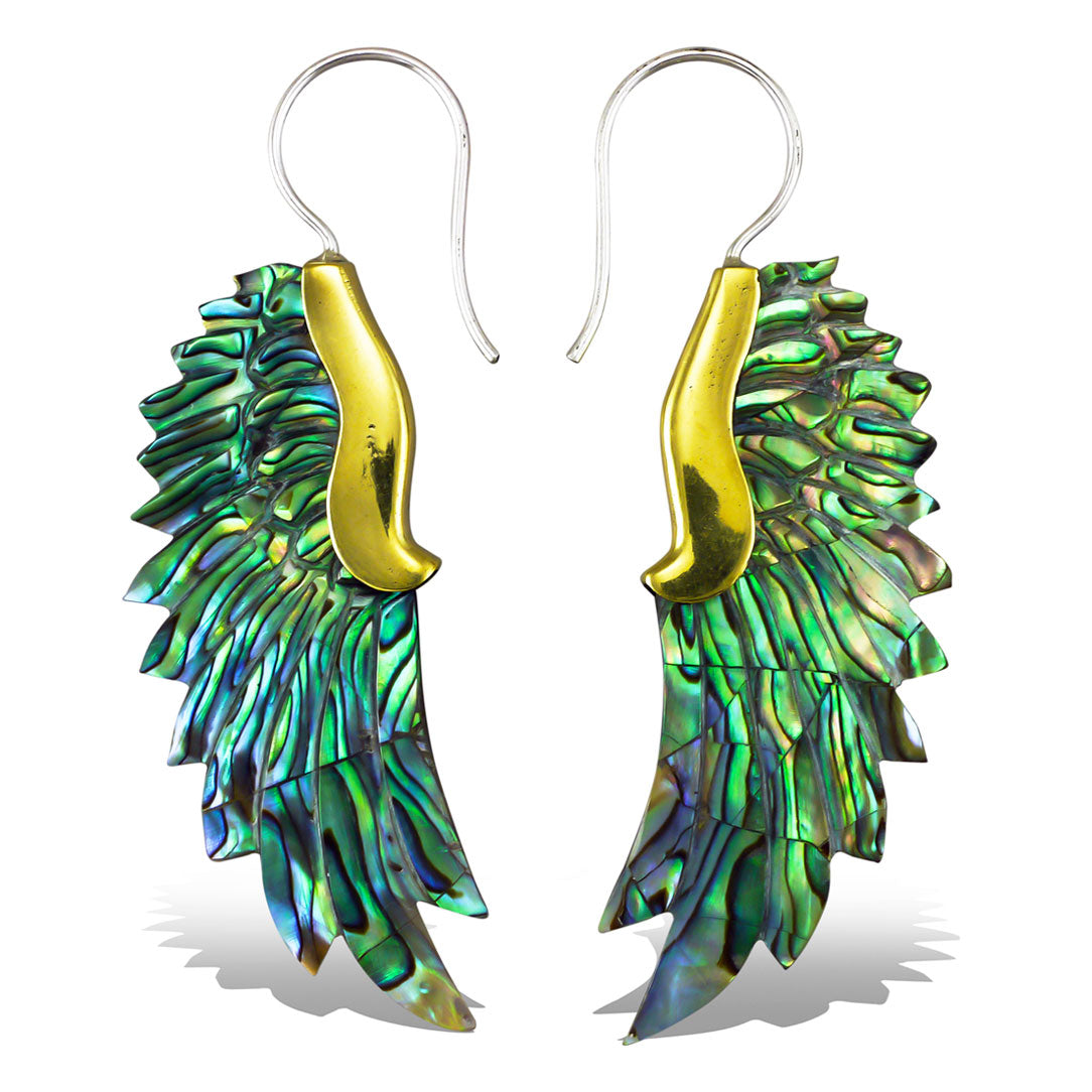 Serenity Swan - Abalone Shell