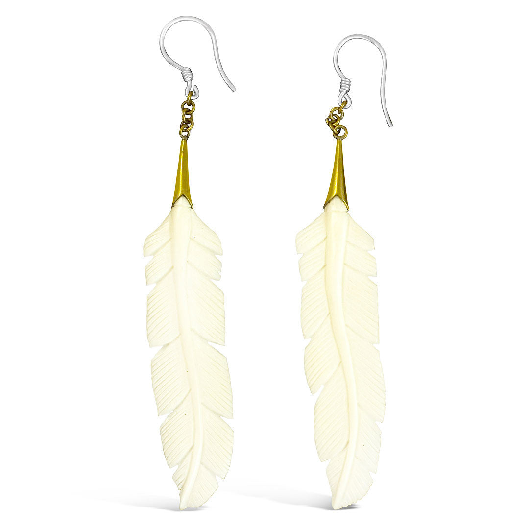 Swaying Feathers - Bone