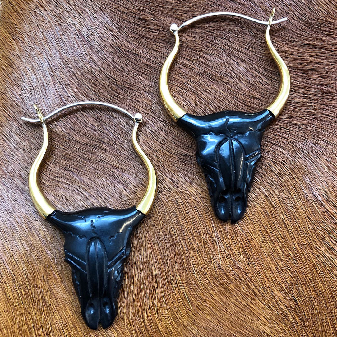 Buffalo Skulls - Horn