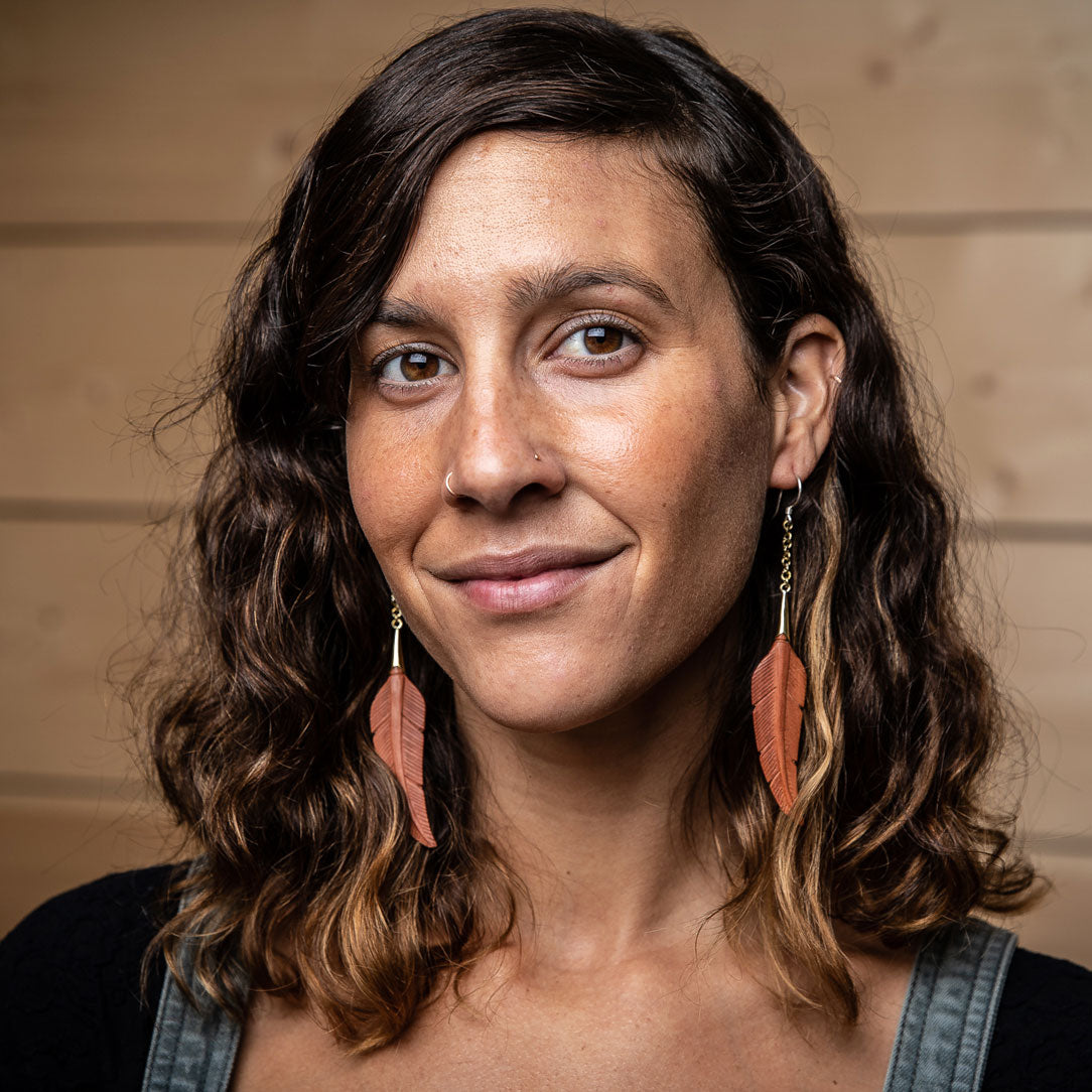 Summer Feathers - Wood