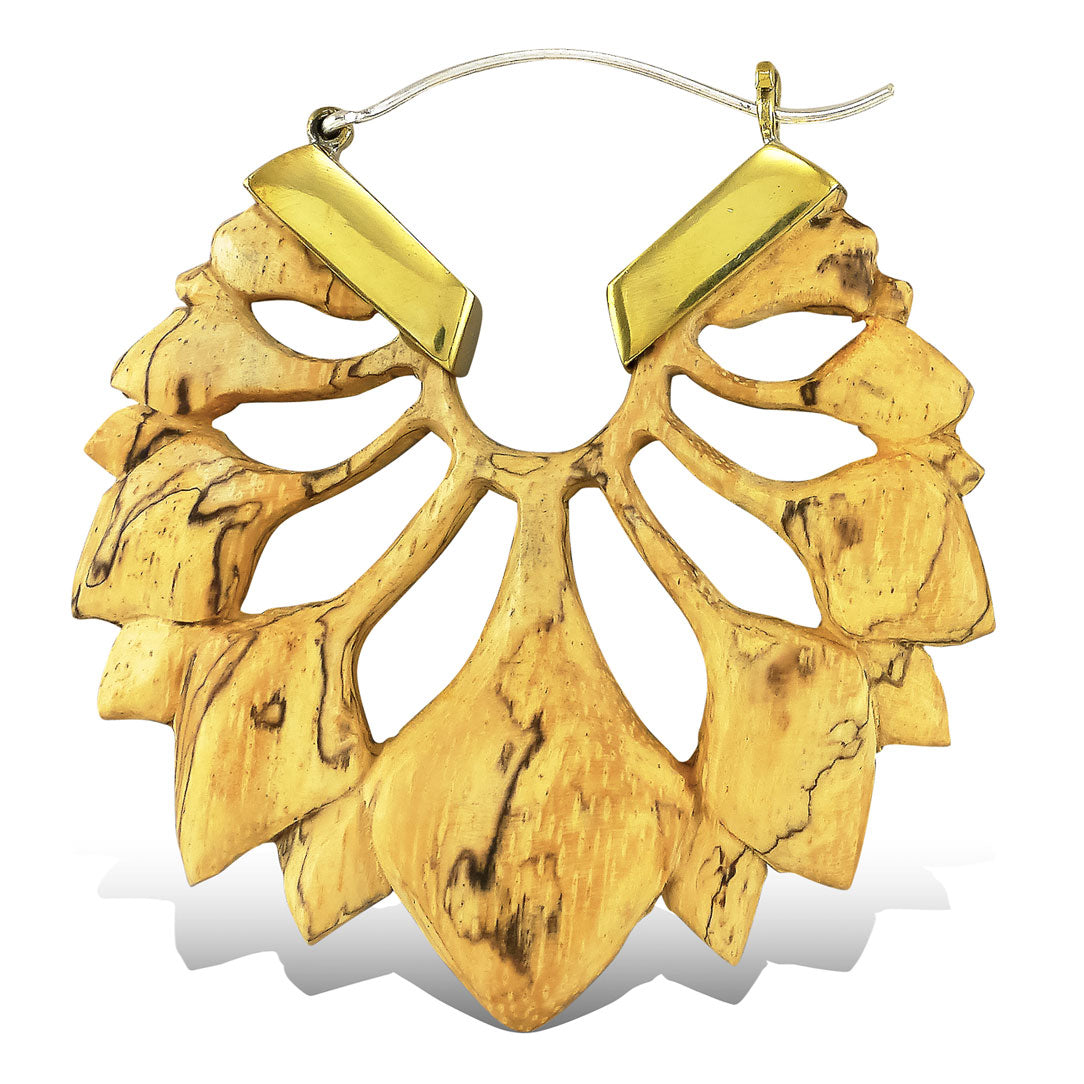 Leilani Hoops - Wood