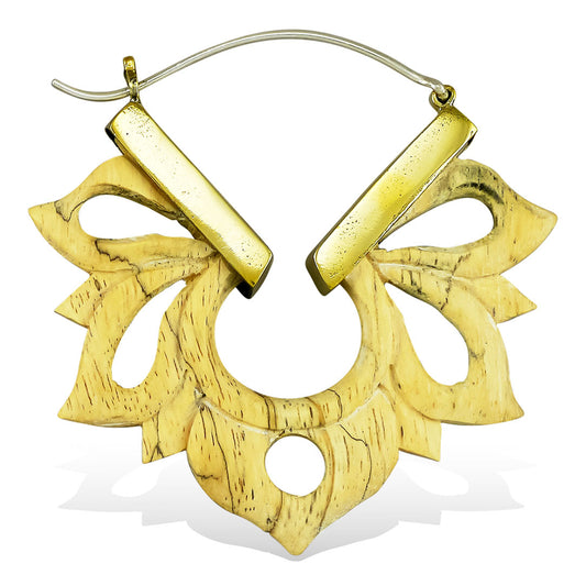 Anora Hoops - Wood