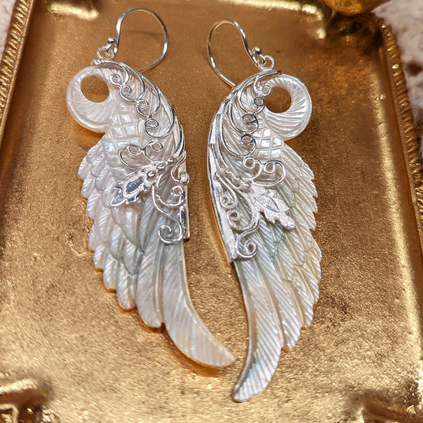 Pearl Wings - Shell in Silver