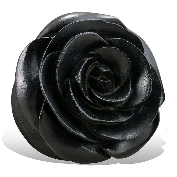 <span>EXPW-140<span>: </span></span>Rose Plugs - Black Wood