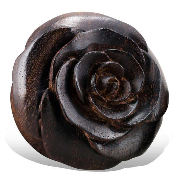 <span>EXPW-140<span>: </span></span>Rose Plugs - Brown Wood