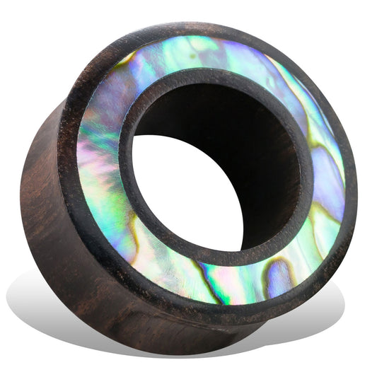 <span>EXPW-300<span>: </span></span>Abalone Tunnels - Black Iron Wood