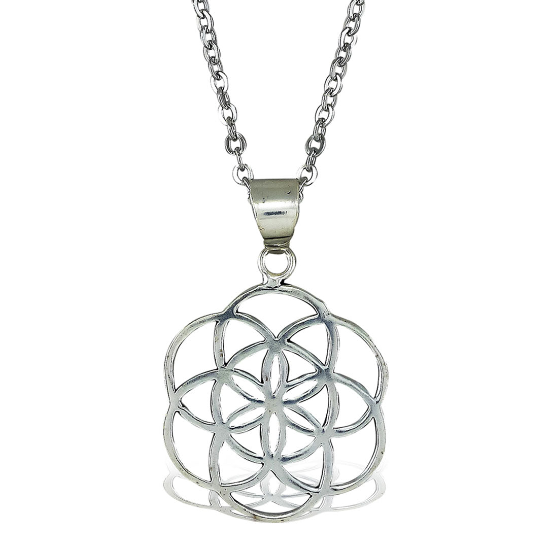 Seed of Life - Silver Pendant