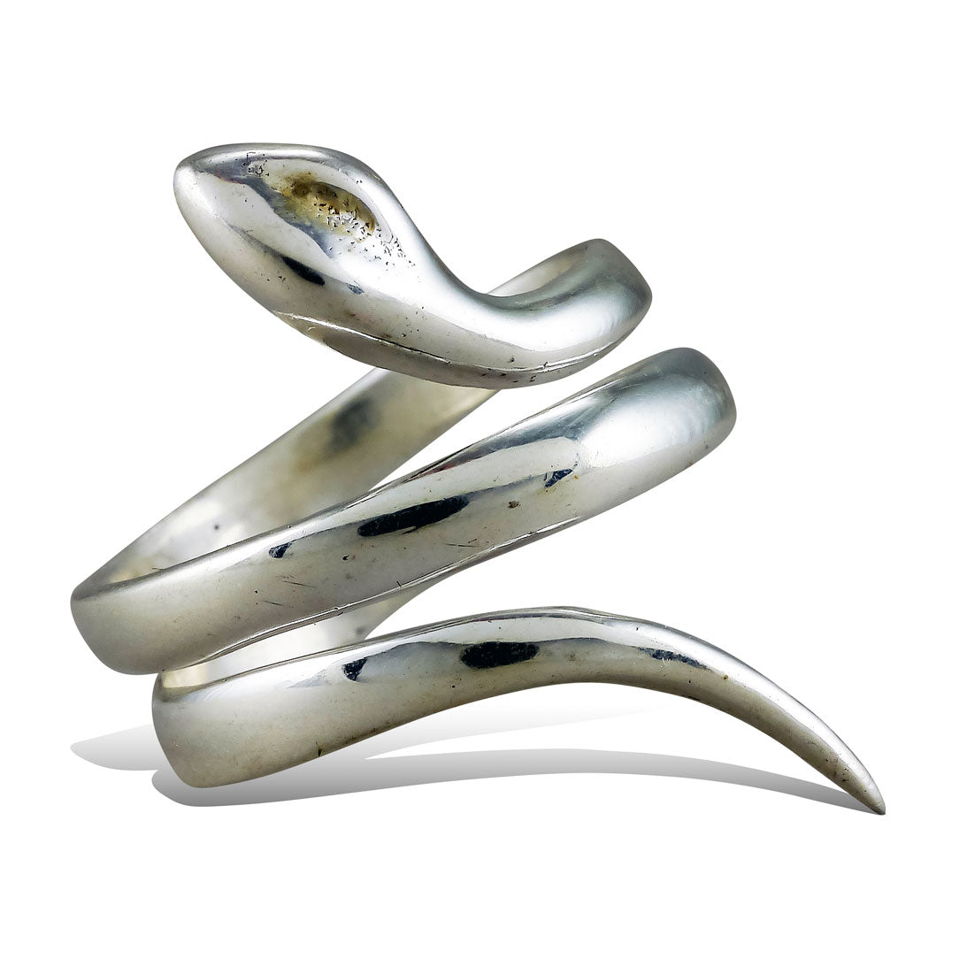 Sweet Snake Ring - Silver
