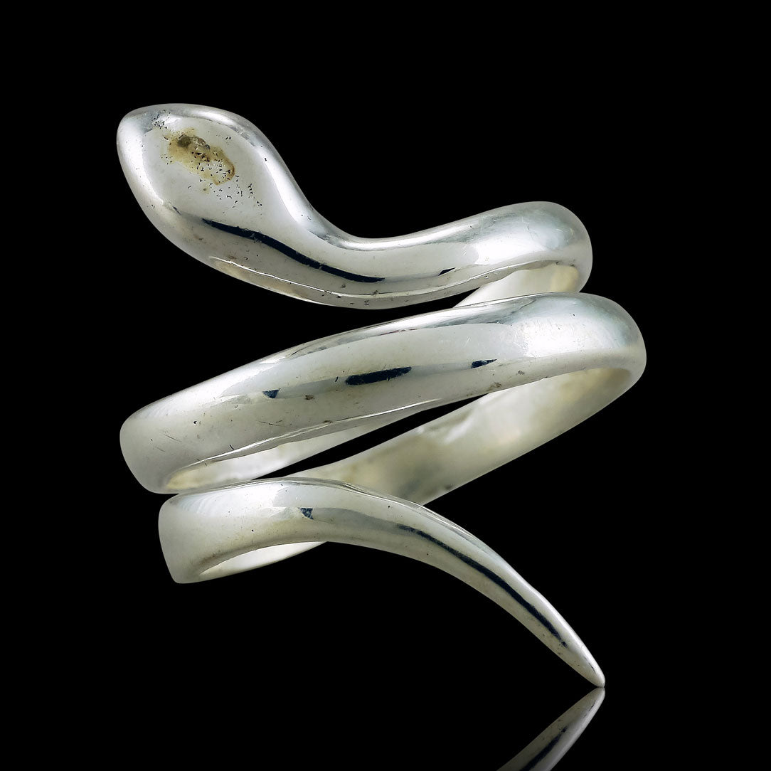 Sweet Snake Ring - Silver