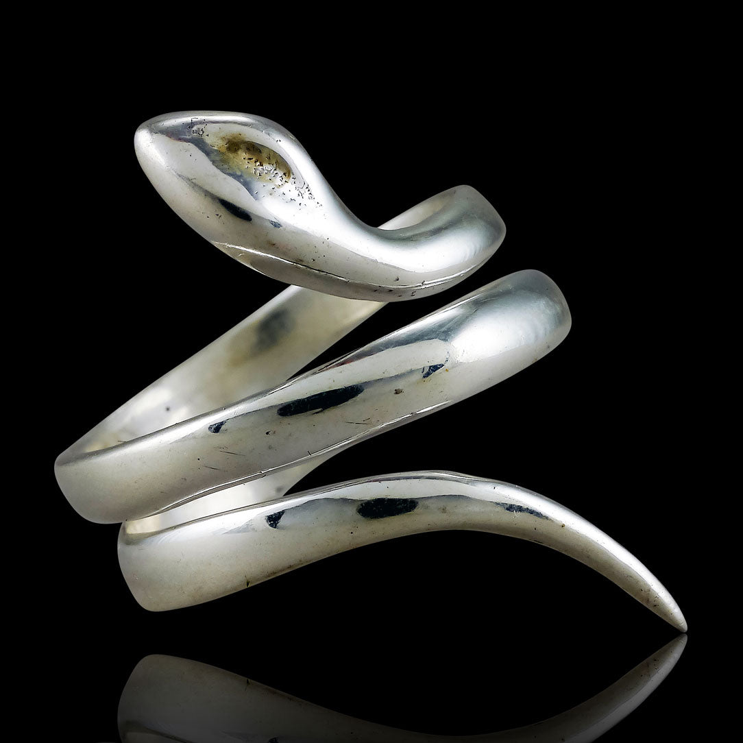 Sweet Snake Ring - Silver