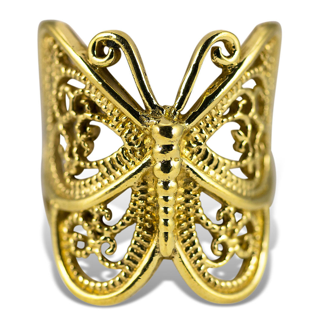Mariposa Ring - Brass